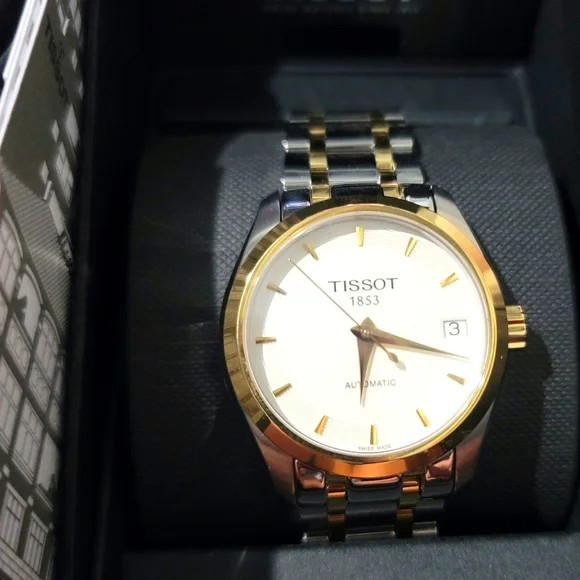 Tissot | Accessories | Tissot Couturier Automatic White Dial  display picture 3